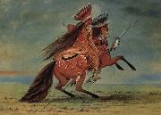 George Catlin Crow Chief Germany oil painting artist